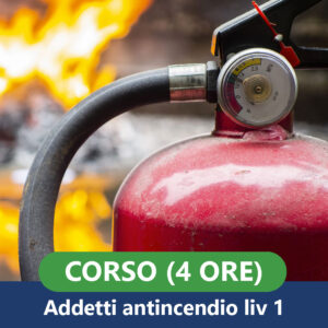 Corso per addetti Antincendio For1 Livello 1 d.m. 02/09/2021 (4 Ore)