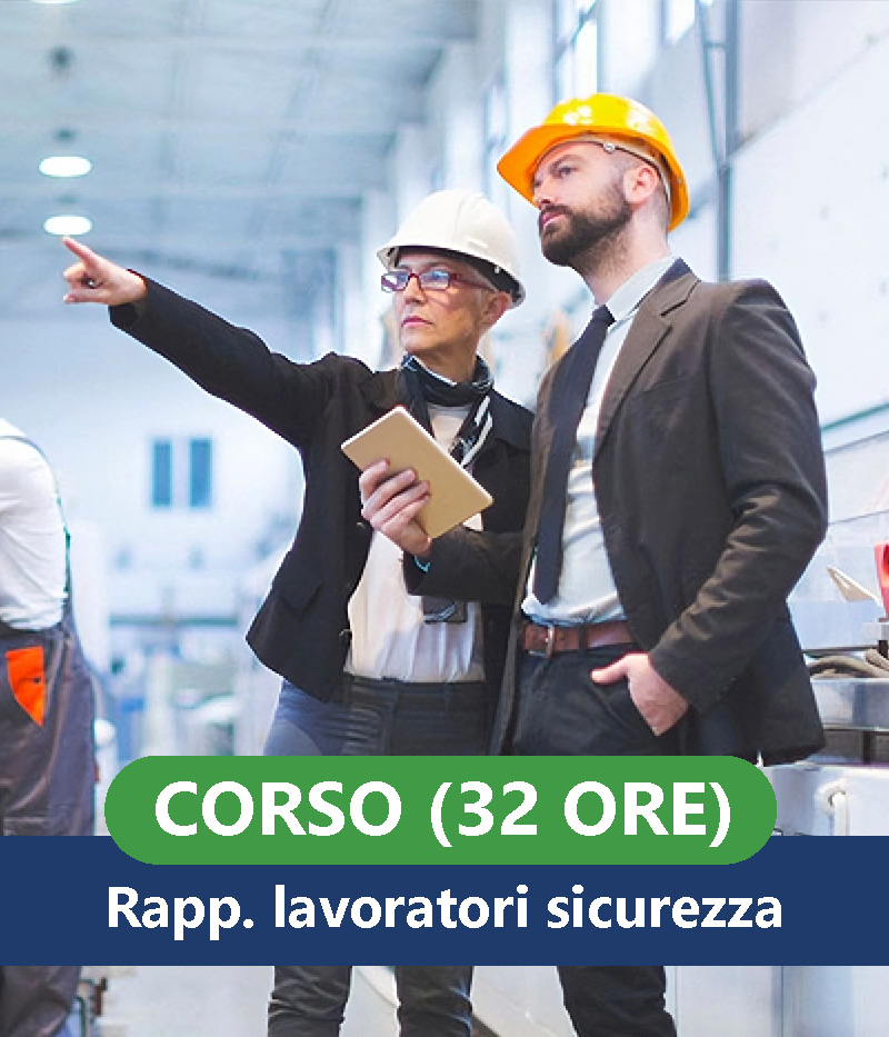 Corso RLS (Rapp. Lavoratori Sicurezza) 32 Ore